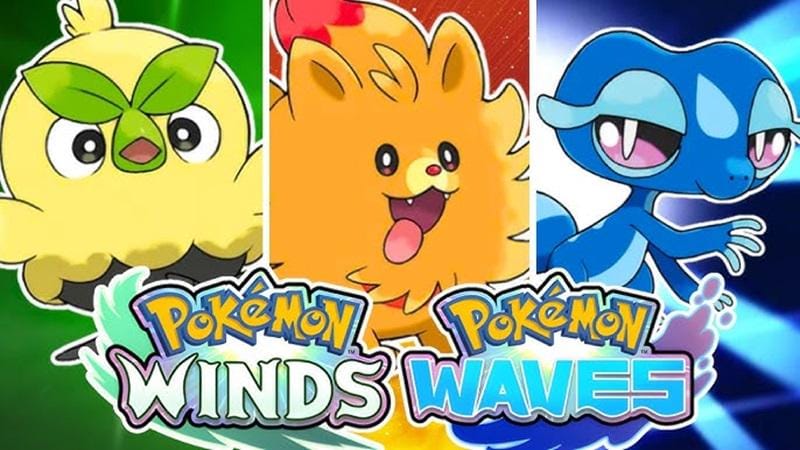 Informasi dan Tanggal Rilis Pokémon Winds & Waves