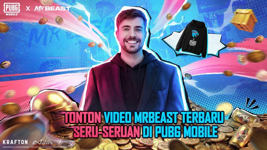 Kolaborasi PUBG Mobile Ultah ke-8: Jujutsu Kaisen Hingga MrBeast