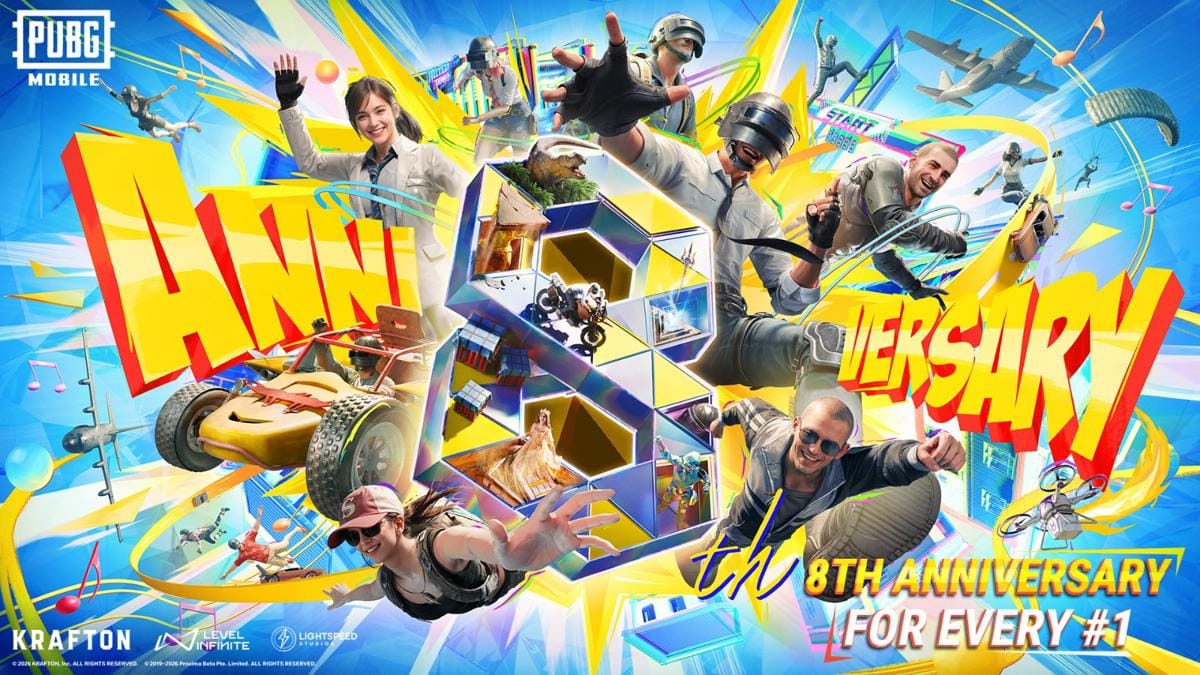 Update Anniversary ke-8 PUBG Mobile: Mode Baru, Kolaborasi K-Pop, & Event Global