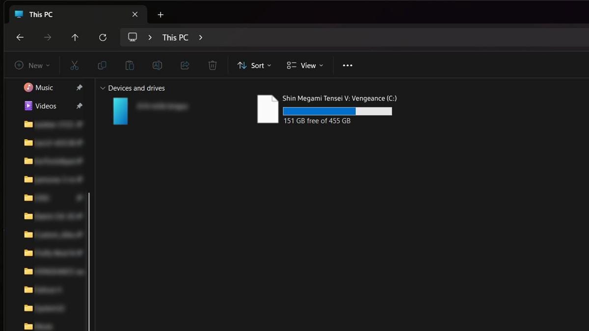 Hard disk yang terformat oleh game Hypervision. (Facebook)