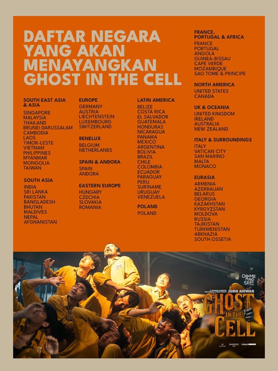 Ghost in the Cell, Film Indonesia Karya Joko Anwar Diborong 86 Negara