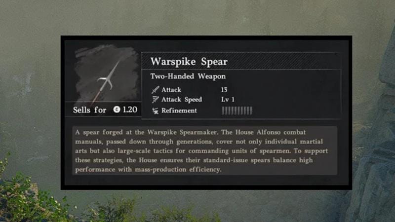 Senjata Crimson Desert