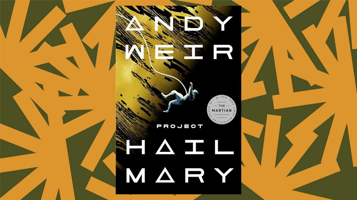 Sampul novel Project Hail Mary. (NPR)