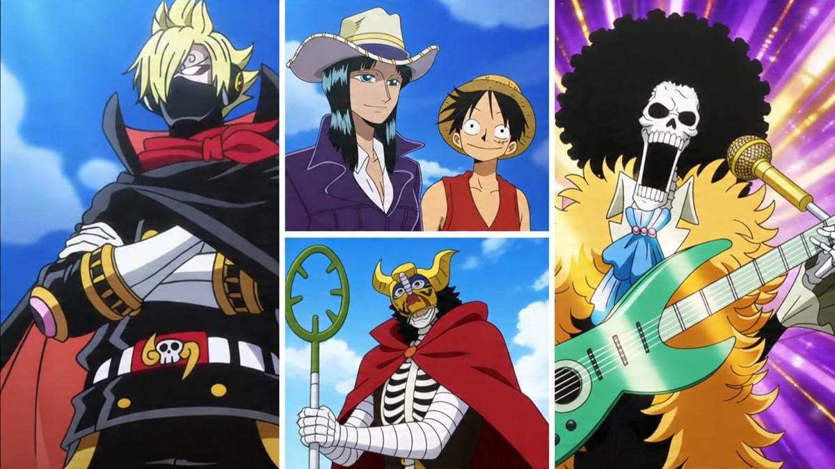 4 Kru Topi Jerami yang Punya Alter Ego Kepribadian Ganda