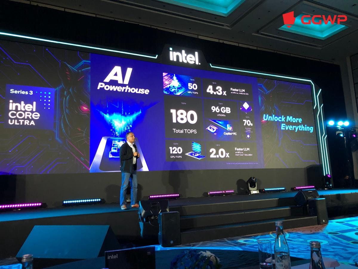 Intel Core Ultra Series 3 Debut di Indonesia, Ini Keunggulannya!
