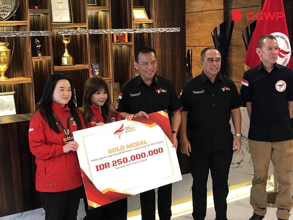 Ekosistem Esports Indonesia Kian Mendunia, PB ESI Beri Penghargaan untuk Atlet dan Stakeholder