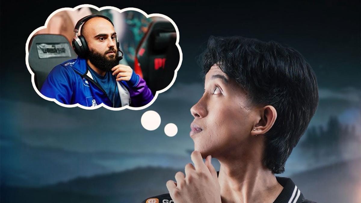 Nickname Kuroky RRQ mirip dengan Kuroky Dota 2. (Team RRQ)