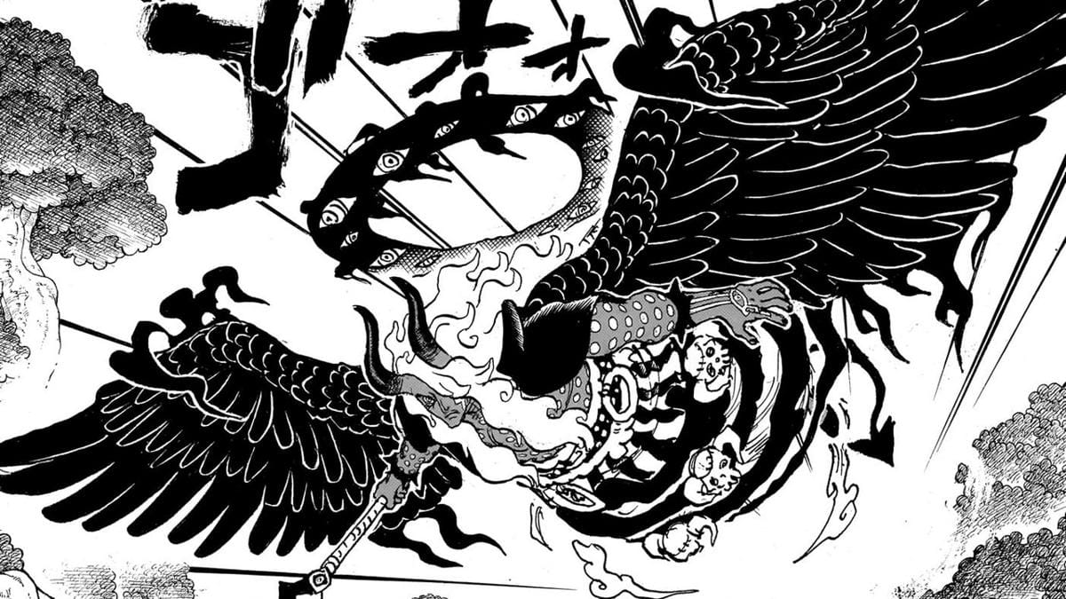 Akuma no Mi mengubah penampilan Imu bagaikan iblis. (Fandom)