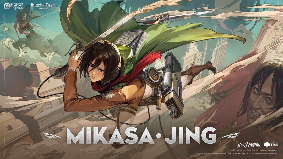Skin Mikasa untuk Jing. (Level Infinite)
