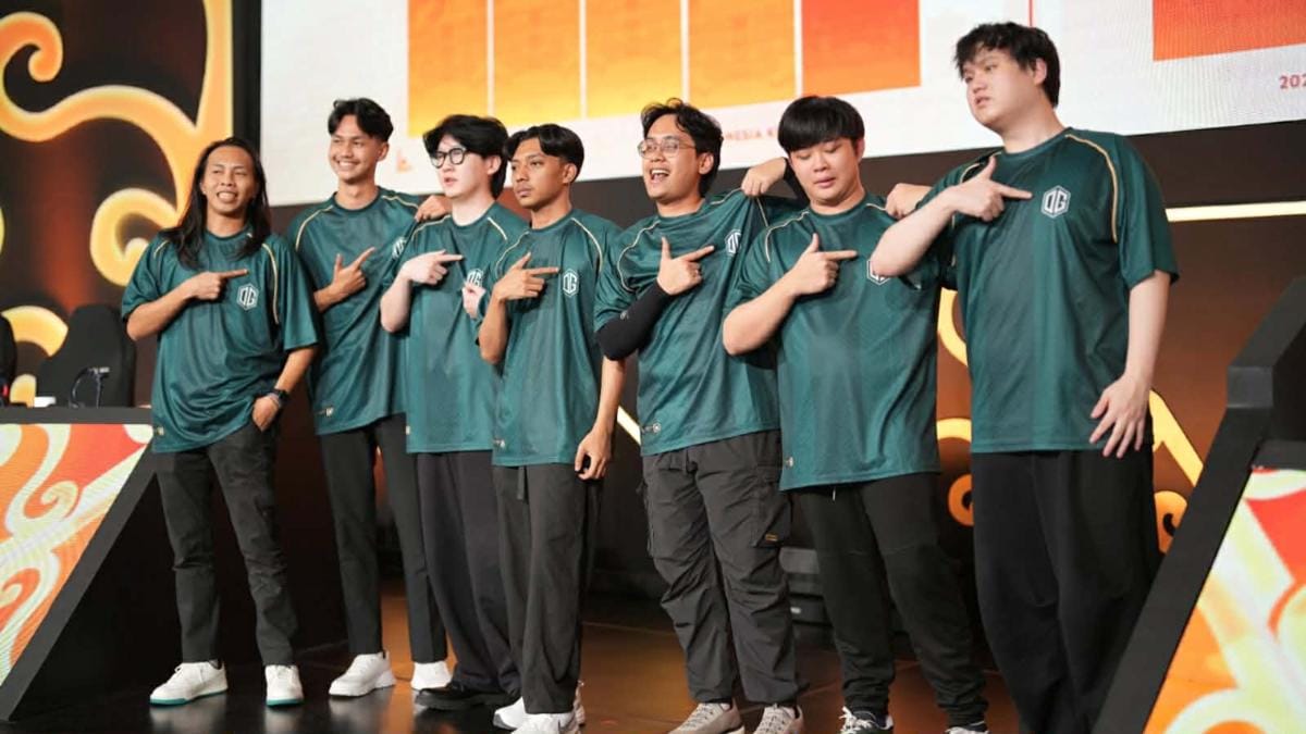 Baru debut, Om Kurus dan OG menjadi juara 3 IKL Spring 2026. (Dunia Games)