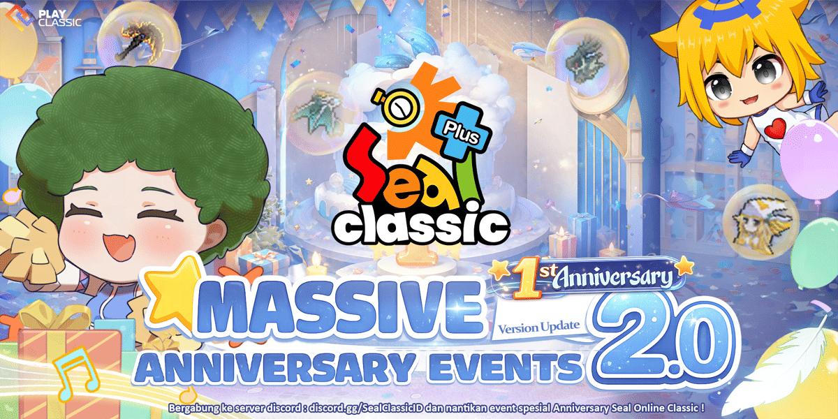 Rayakan Setahun Eksis, Seal Online Classic Hadirkan Update Konten dan Nostalgia Bersama Reza Arap