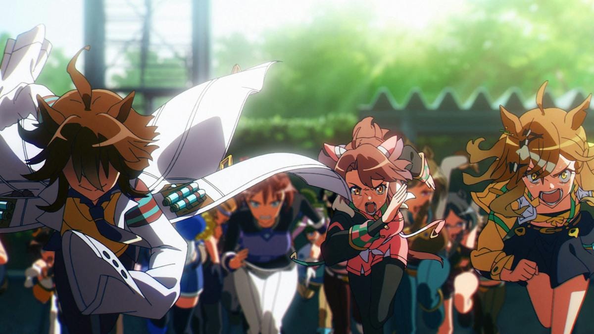 Rivalitas dunia nyata antara Agnes Tachyon dan Jungle Pocket jadi inspirasi utama film ini. (Alamo Drafthouse Cinema)