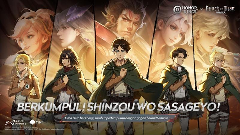7 Game Populer yang Pernah Kolaborasi dengan AOT, Laris Manis!
