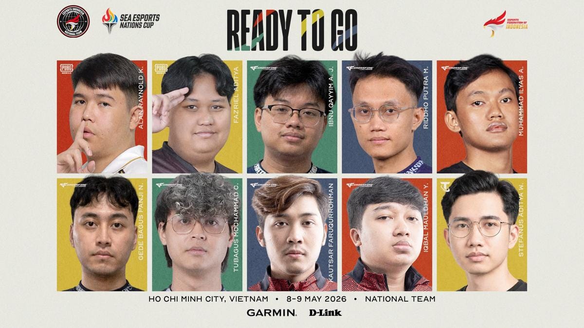 Timnas Indonesia Siap Bertarung di SEA Esports Nations Cup 2026
