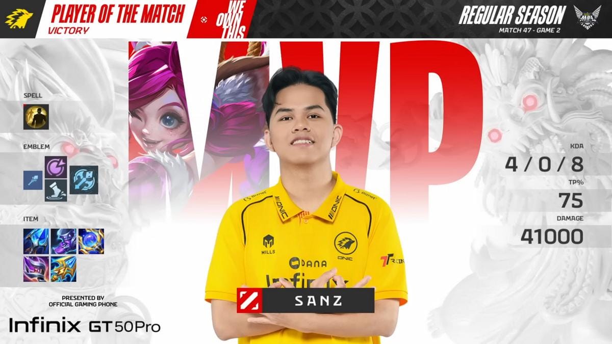 Build Nana versi Sanz. (Moonton)