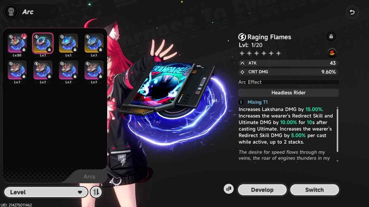 build nanally neverness to everness - raging flames.jpg