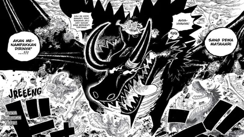 Penjelasan One Piece 1182, Perlihatkan Wujud Hybrid Loki?