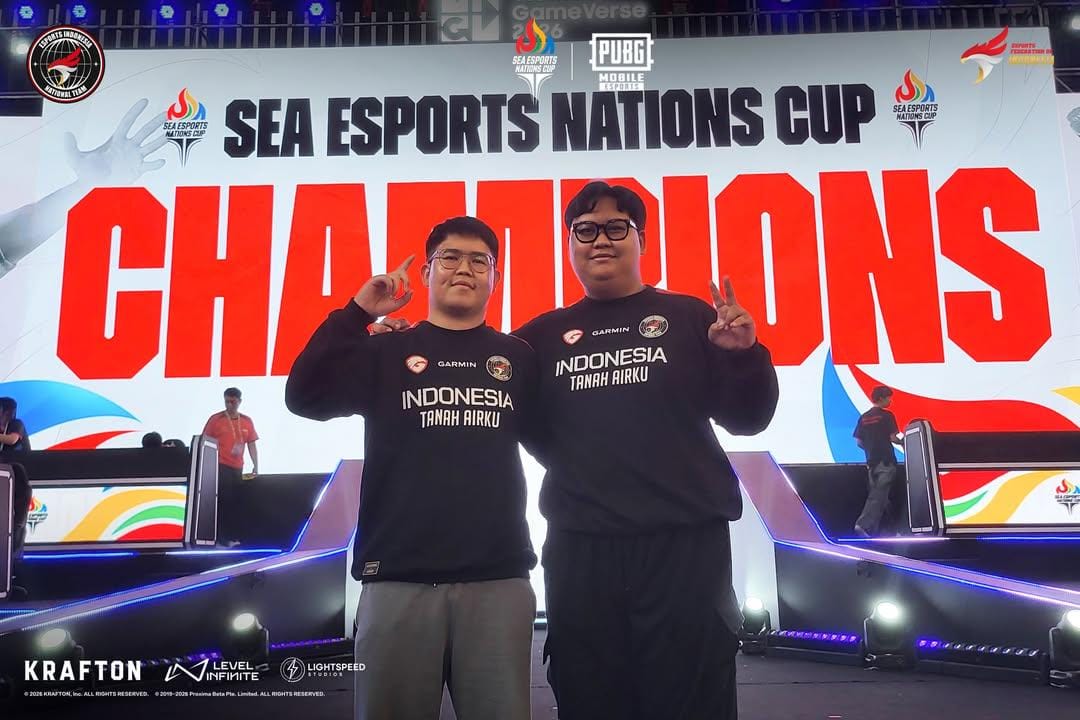 Timnas Indonesia Panen Medali di PUBG Mobile SEA Nations Cup 2026