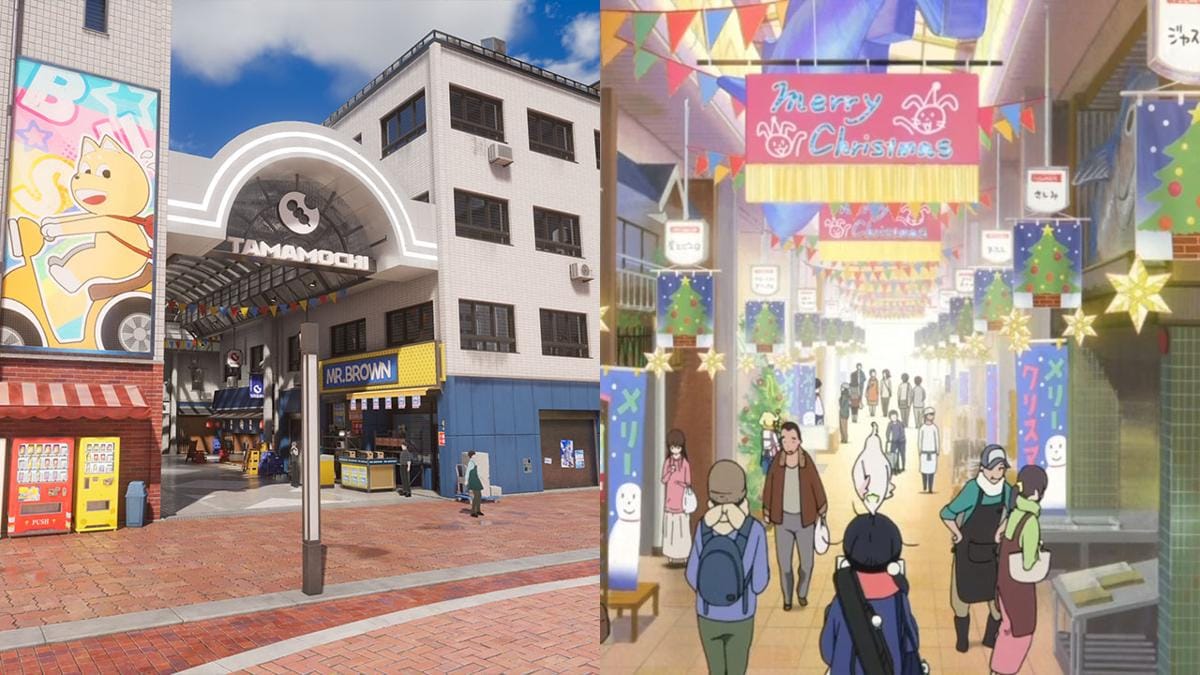 Pusat belanja Usagiyama di Tamako Market. (Berbagai sumber)