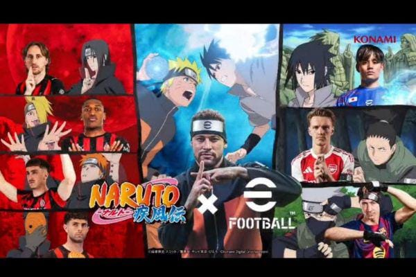 Neymar Jadi Naruto! Video Behind the Scenes eFootball Buktikan Ini Bukan AI