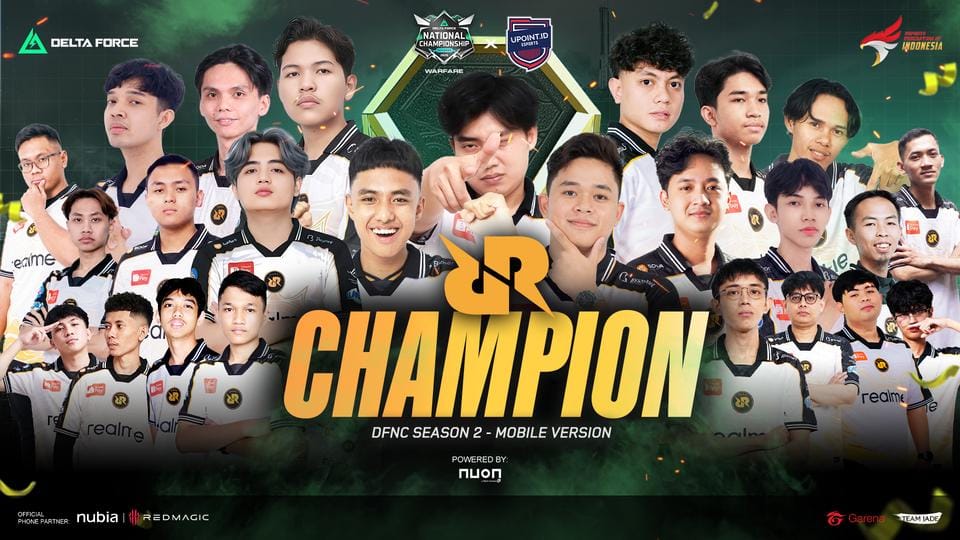 RRQ Back-to-Back Champion Delta Force National Championship S2 Warfare Mobile