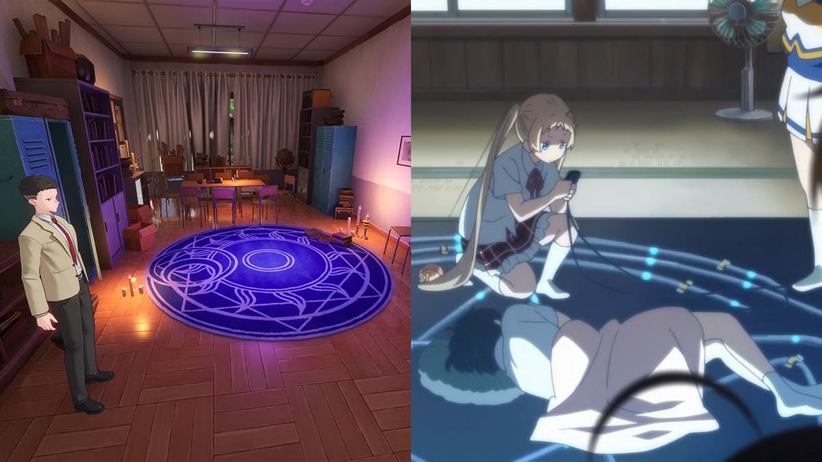 Lingkaran sihir di Love, Chunibyo & Other Delusions. (Berbagai sumber)