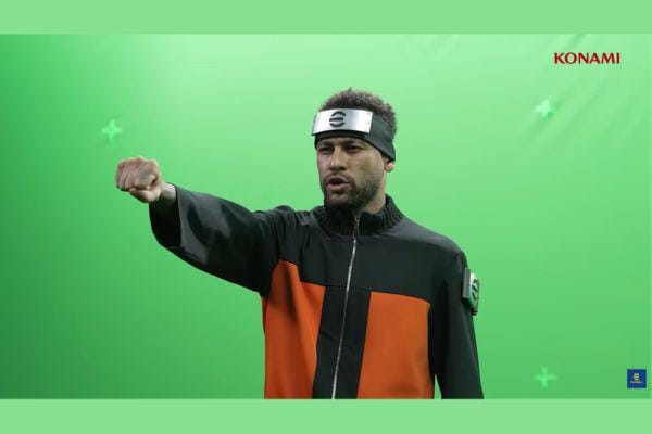 Neymar Jadi Naruto! Video Behind the Scenes eFootball Buktikan Ini Bukan AI