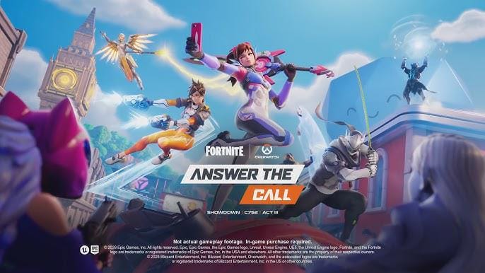 Kolaborasi Fortnite & Overwatch Resmi Hadir, Empat Hero Ikonik Masuk ke Battle Royale