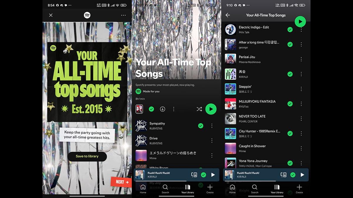Kamu bisa mendengarkan lagu yang paling sering diputar di Spotify lewat playlist khusus ini. (Dok. GGWP)