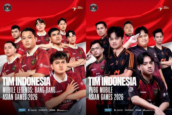Roster Timnas Indonesia Asian Games 2026, dari MLBB hingga PUBG Mobile