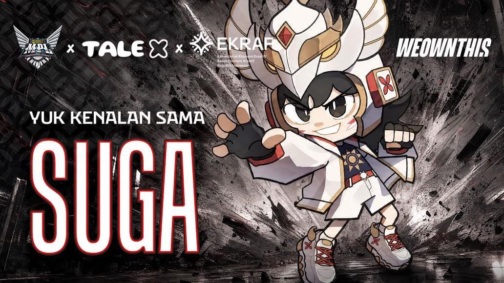 Kenalan dengan Suga, Maskot dan IP Resmi Pertama MPL Indonesia