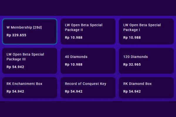 Top Up Lineage W Murah di GGWP Top Up, Cek Harga Diamond dan Caranya!