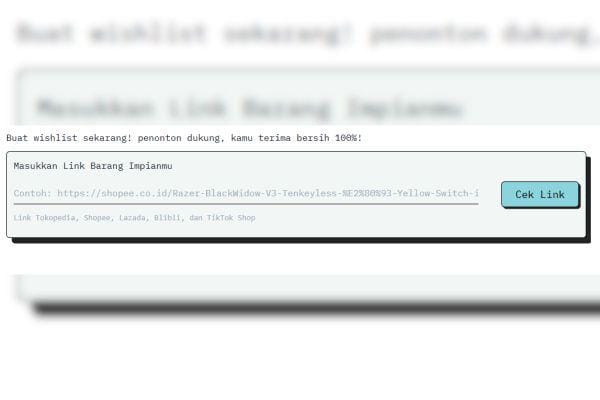 Wishlist Saweria: Cara Kreator Wujudkan Barang Impian Bersama Fans