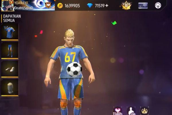 Event Fire Kickoff Free Fire: Jadwal, Hadiah, dan Cara Dapat Football Star Bundle