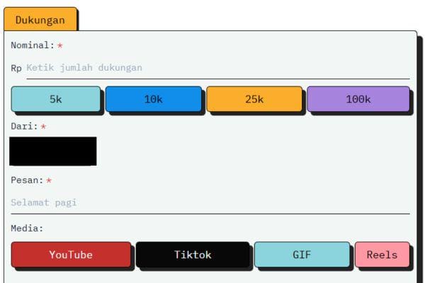 Ingin Kirim Video ke Streamer Favorit? Begini Cara Pakai MediaShare Saweria