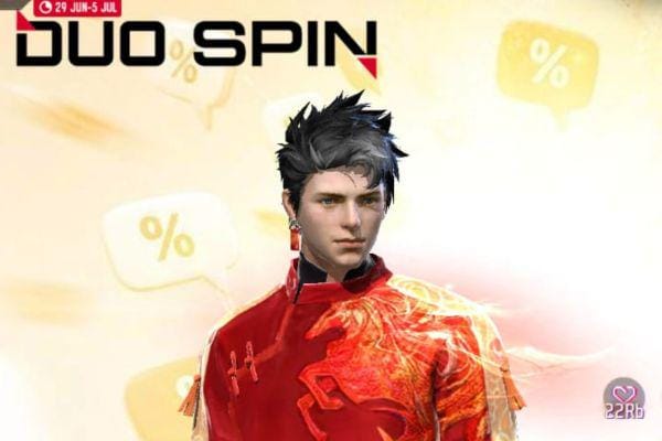 Cara Dapatkan Fiery Charger Bundle FF di Event Duo Spin Free Fire 2026