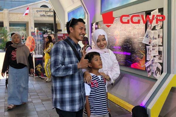 Free Fire Rayakan Ultah ke-9, Hadirkan Instalasi Lobby Pesawat Ikonik di Malioboro