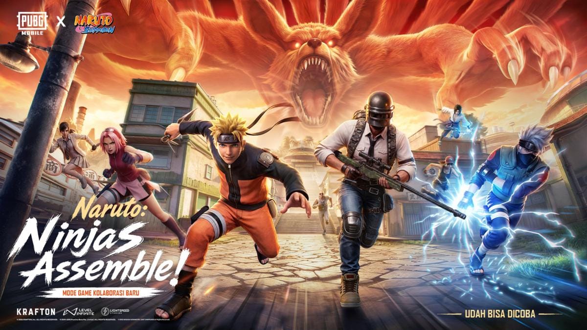 PUBG Mobile x Naruto Shippuden Hadirkan Festival Desa Konoha Terbesar di Indonesia