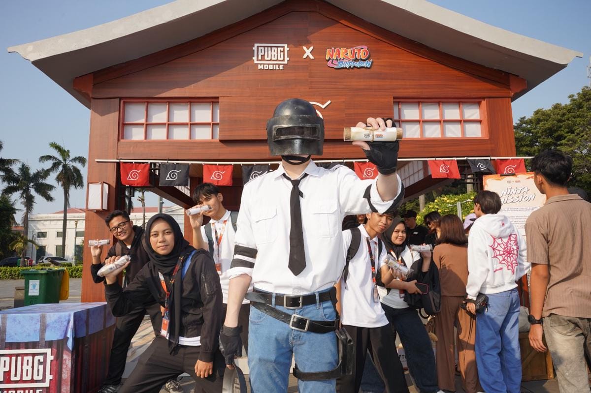 PUBG Mobile x Naruto Shippuden Hadirkan Festival Desa Konoha Terbesar di Indonesia