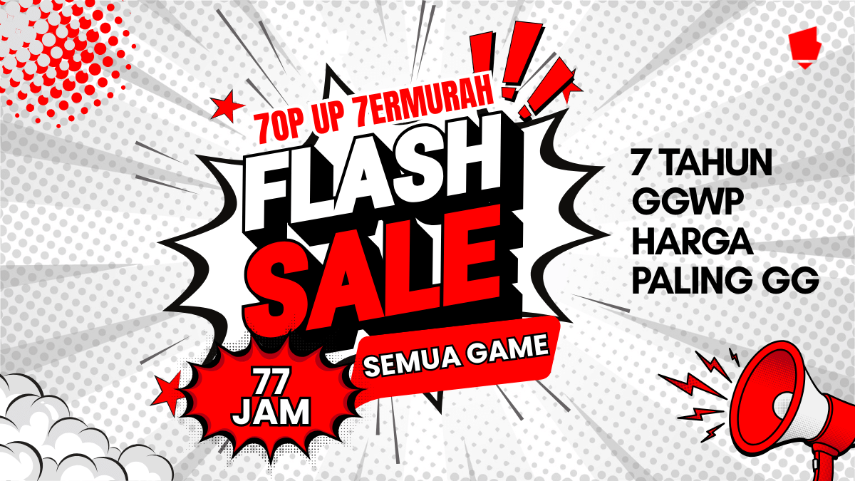 GGWP Rayakan Ulang Tahun ke-7 Lewat Promo 7OP UP 7ERMURAH