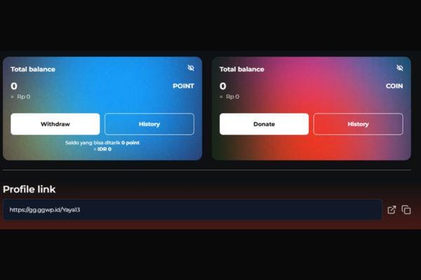 Begini Cara Tarik Saldo di GG.GGWP.ID Beserta Syarat dan Ketentuannya