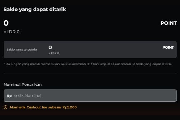 Begini Cara Tarik Saldo di GG.GGWP.ID Beserta Syarat dan Ketentuannya