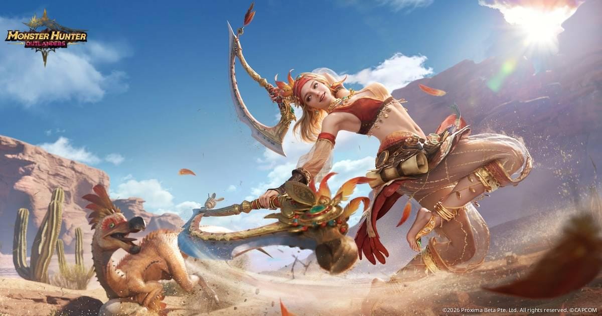 Garena Boyong Monster Hunter Outlanders ke Indonesia, Pre-Registrasi Dibuka
