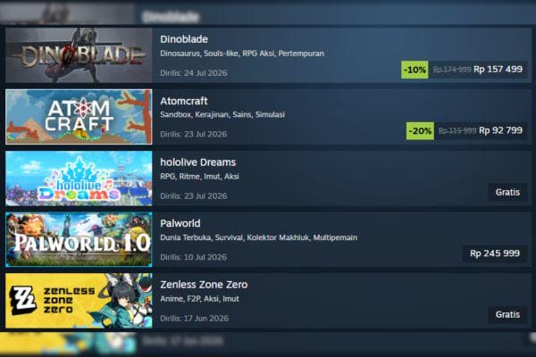 Di Mana Beli Steam Wallet Murah? Ini Tempat Top Up dengan Harga Terjangkau