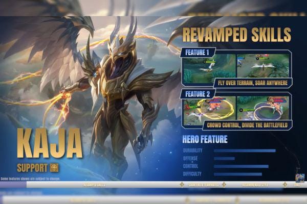 Revamp Kaja MLBB Bawa Skill Baru, Siapkan Diamond untuk Update Terbaru