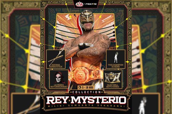 Bundle Rey Mysterio FF Bisa Didapat Lebih Murah, Begini Caranya