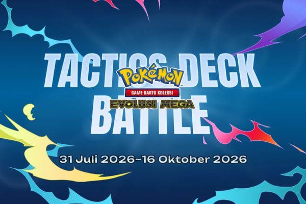 Pokémon Game Kartu Koleksi Rilis Deck Taktik Evolusi Mega & Hadirkan Program Tactics Deck Battle