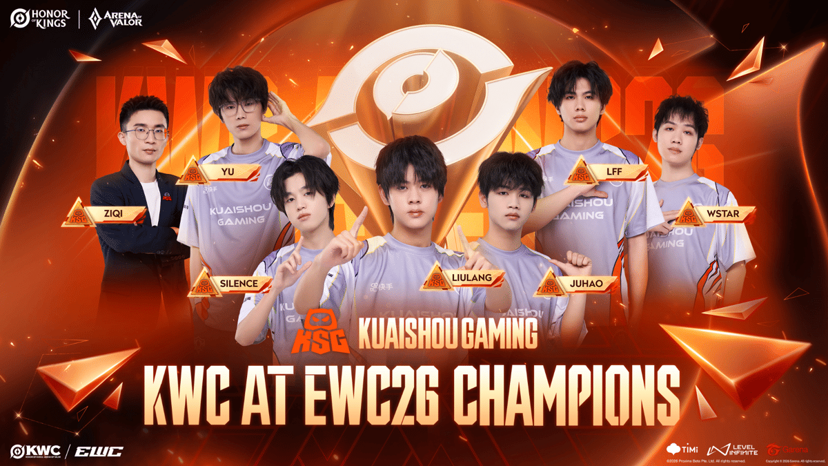 Kuaishou Gaming Juara Honor of Kings World Cup 2026 di EWC