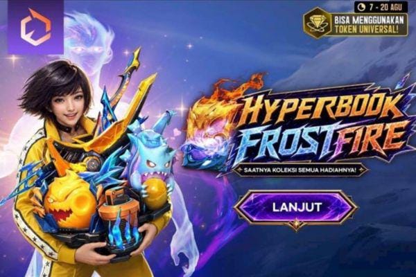 Hyperbook Frostfire Free Fire Hadir, Ini Cara Hemat Berburu Semua Hadiahnya