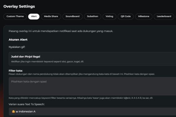 Streamer Wajib Tahu! Ini Cara Atur Fitur Alert di GG.GGWP.ID untuk OBS